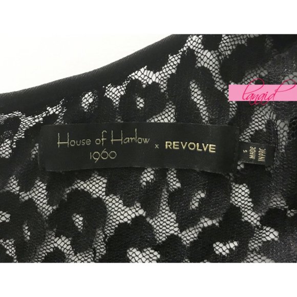 House of Harlow Revolve Josephine Bodysuit Leopard - Picture 7 of 8